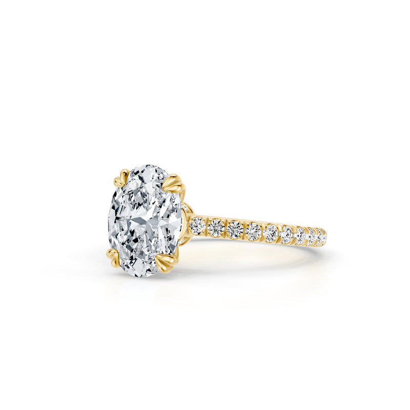 Audrey JD Signature Double Prong Lab Diamond Engagement Ring image 30