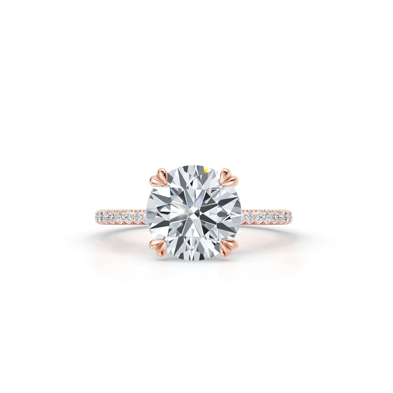 Audrey JD Signature Double Prong Lab Diamond Engagement Ring image 9