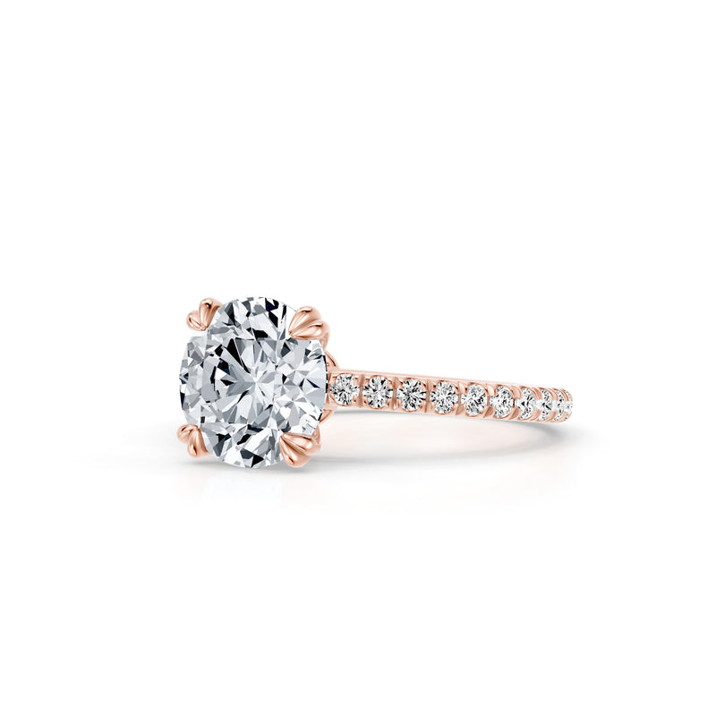Audrey JD Signature Double Prong Lab Diamond Engagement Ring image 12