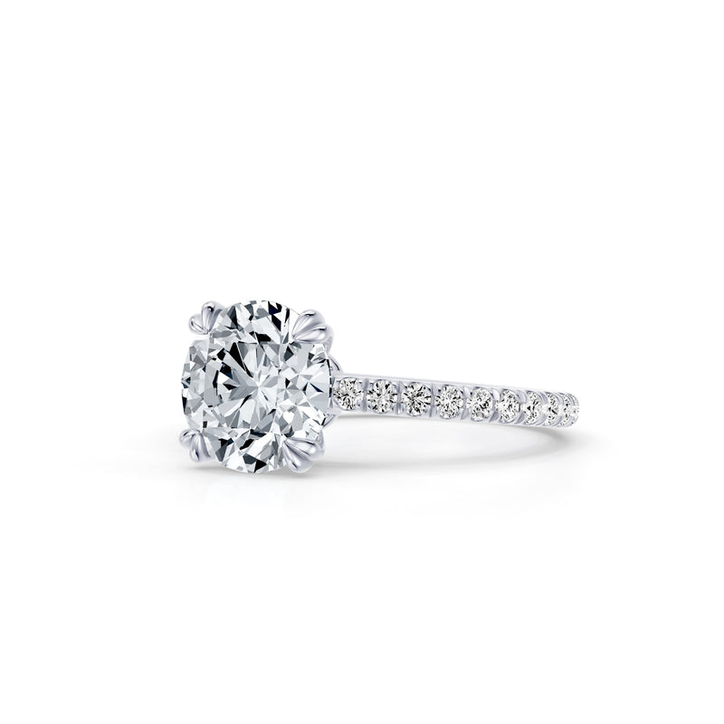 Audrey JD Signature Double Prong Lab Diamond Engagement Ring image 2