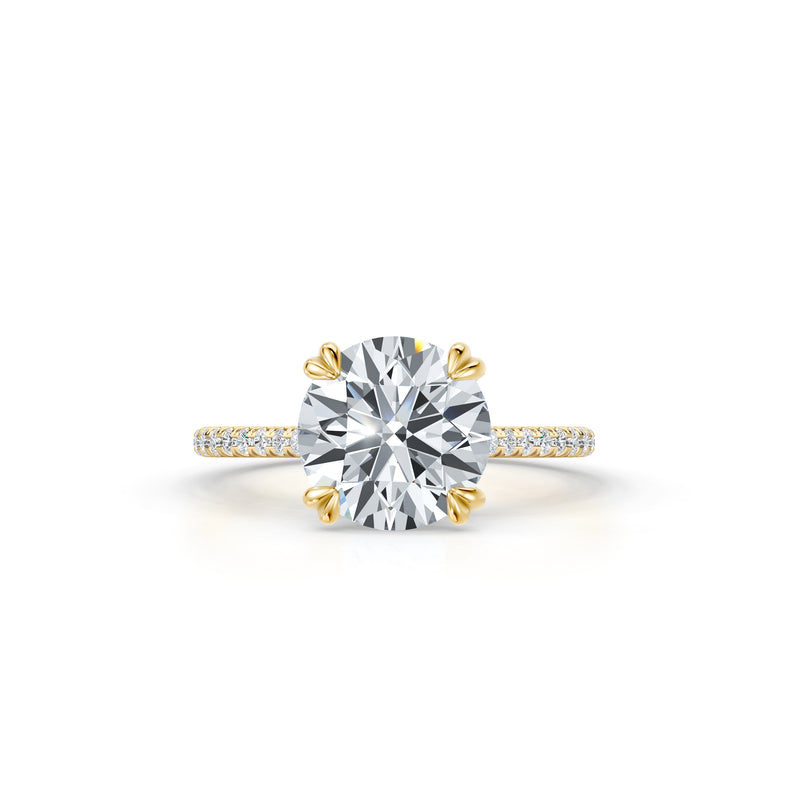 Audrey JD Signature Double Prong Lab Diamond Engagement Ring image 5