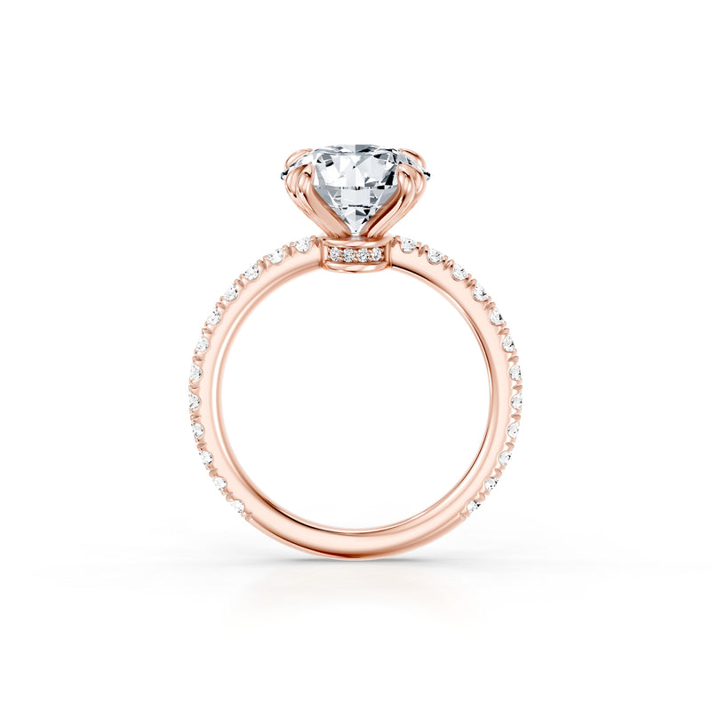 Audrey JD Signature Double Prong Lab Diamond Engagement Ring image 14