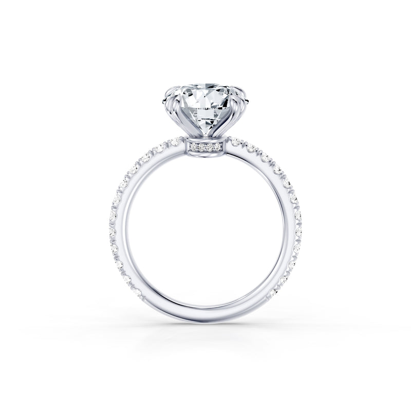 Audrey JD Signature Double Prong Lab Diamond Engagement Ring image 4