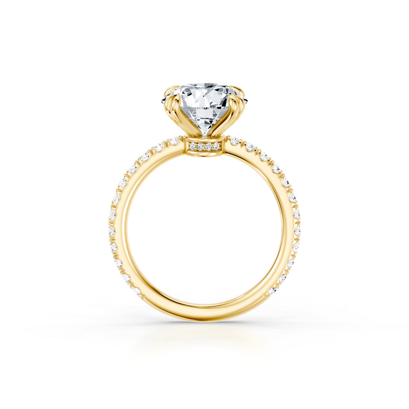 Audrey JD Signature Double Prong Lab Diamond Engagement Ring image 8