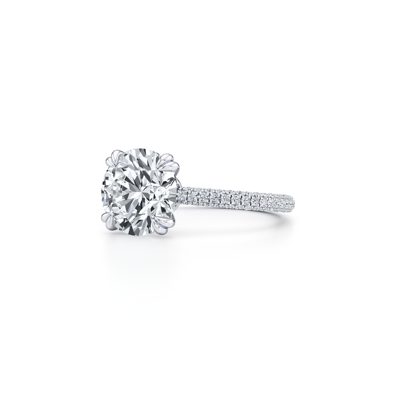 Audrey JD Signature Double Prong Lab Diamond Engagement Ring image 2