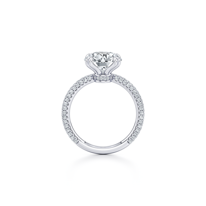 Audrey JD Signature Double Prong Lab Diamond Engagement Ring image 4