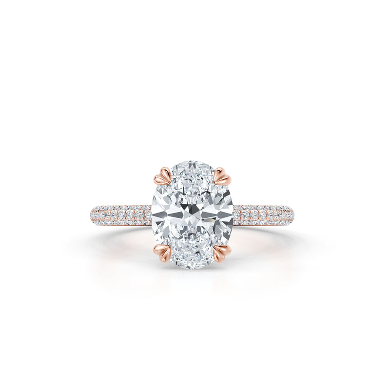 Audrey JD Signature Double Prong Lab Diamond Engagement Ring image 33