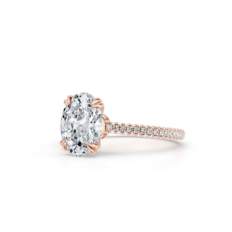 Audrey JD Signature Double Prong Lab Diamond Engagement Ring image 34