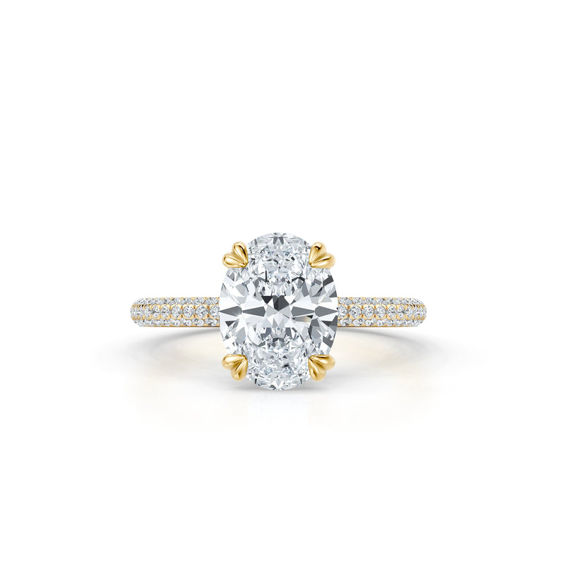 Audrey JD Signature Double Prong Lab Diamond Engagement Ring image 36