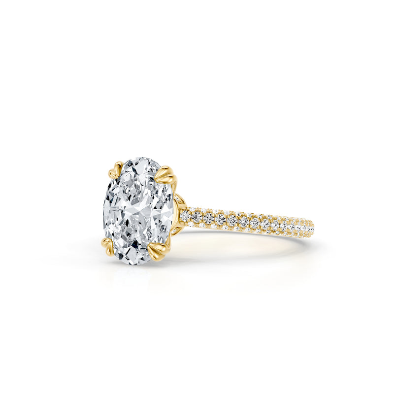 Audrey JD Signature Double Prong Lab Diamond Engagement Ring image 37