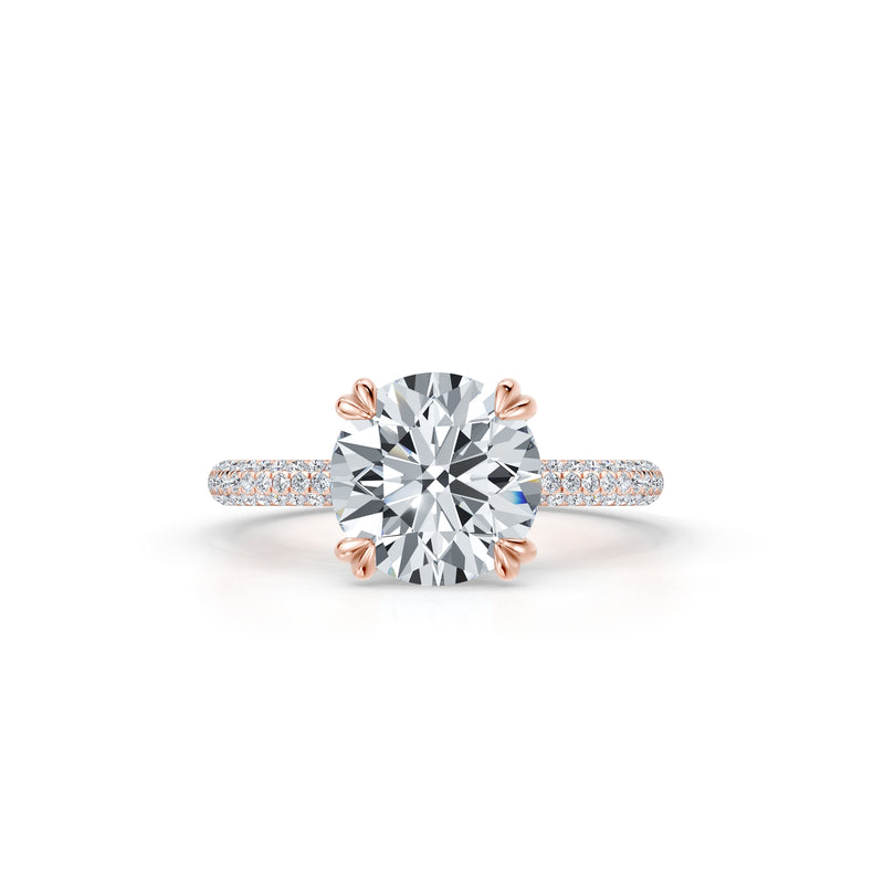 Audrey JD Signature Double Prong Lab Diamond Engagement Ring image 11