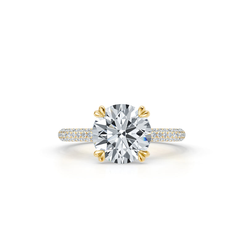 Audrey JD Signature Double Prong Lab Diamond Engagement Ring image 6