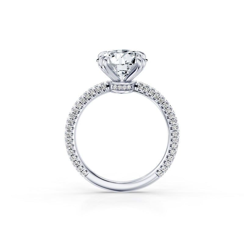 Audrey JD Signature Double Prong Lab Diamond Engagement Ring image 4