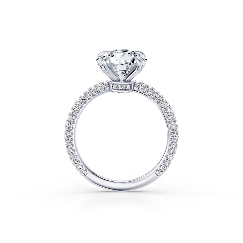 Audrey JD Signature Double Prong Lab Diamond Engagement Ring image 4