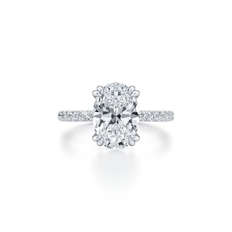 Audrey JD Signature Double Prong Lab Diamond Engagement Ring image 31
