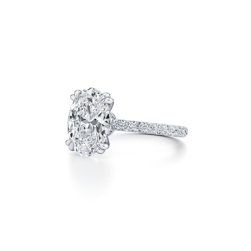 Audrey JD Signature Double Prong Lab Diamond Engagement Ring image 32