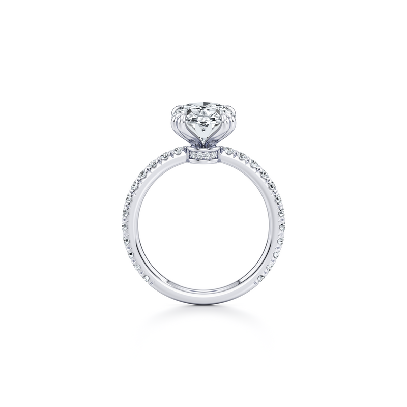Audrey JD Signature Double Prong Lab Diamond Engagement Ring image 34