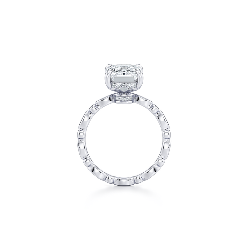 Vivienne Heritage Solitaire Lab Diamond Engagement Ring image 44