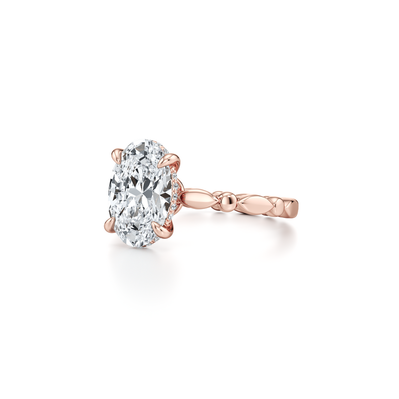 Vivienne Heritage Solitaire Lab Diamond Engagement Ring image 32