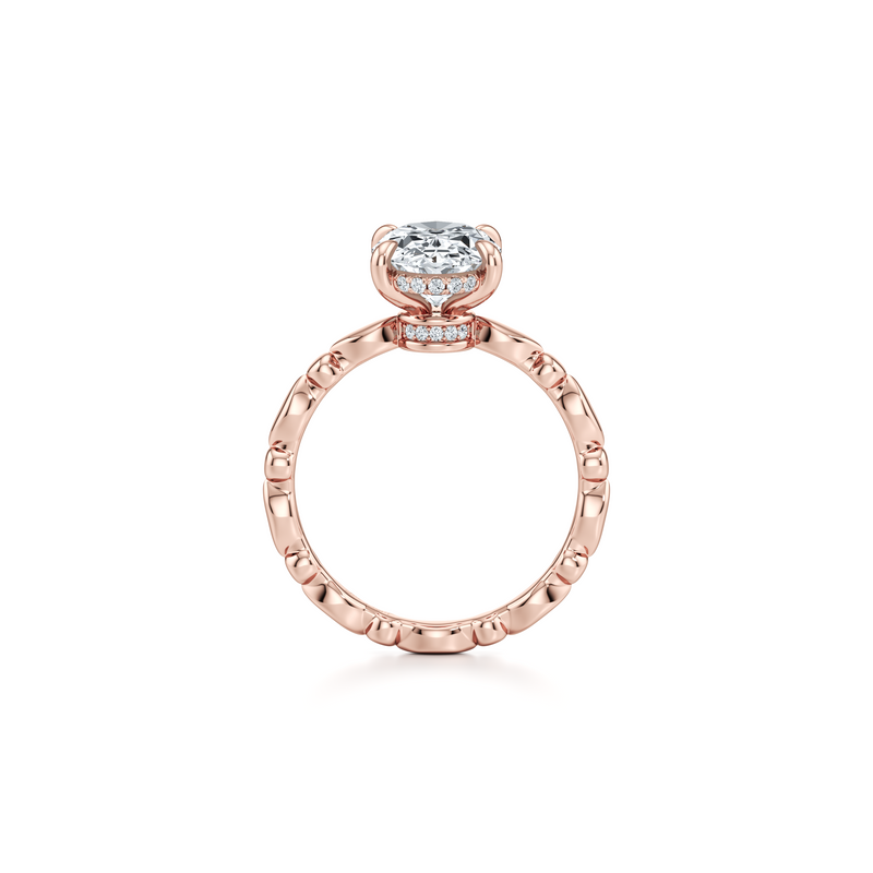 Vivienne Heritage Solitaire Lab Diamond Engagement Ring image 34