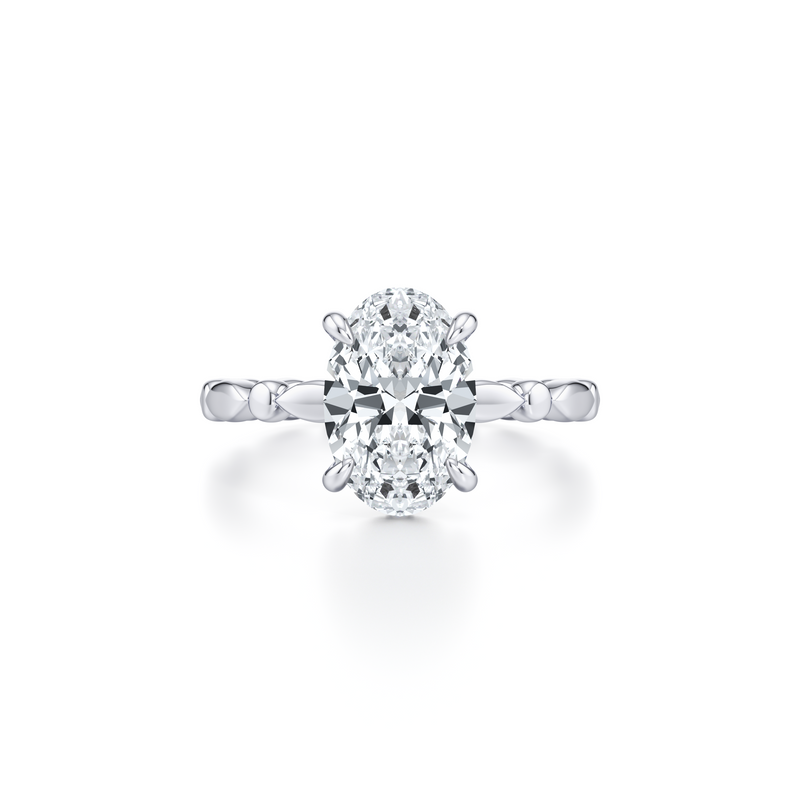 Vivienne Heritage Solitaire Lab Diamond Engagement Ring image 21