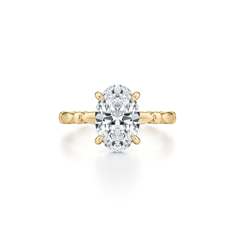 Vivienne Heritage Solitaire Lab Diamond Engagement Ring image 26