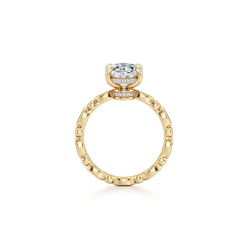 Vivienne Heritage Solitaire Lab Diamond Engagement Ring image 29
