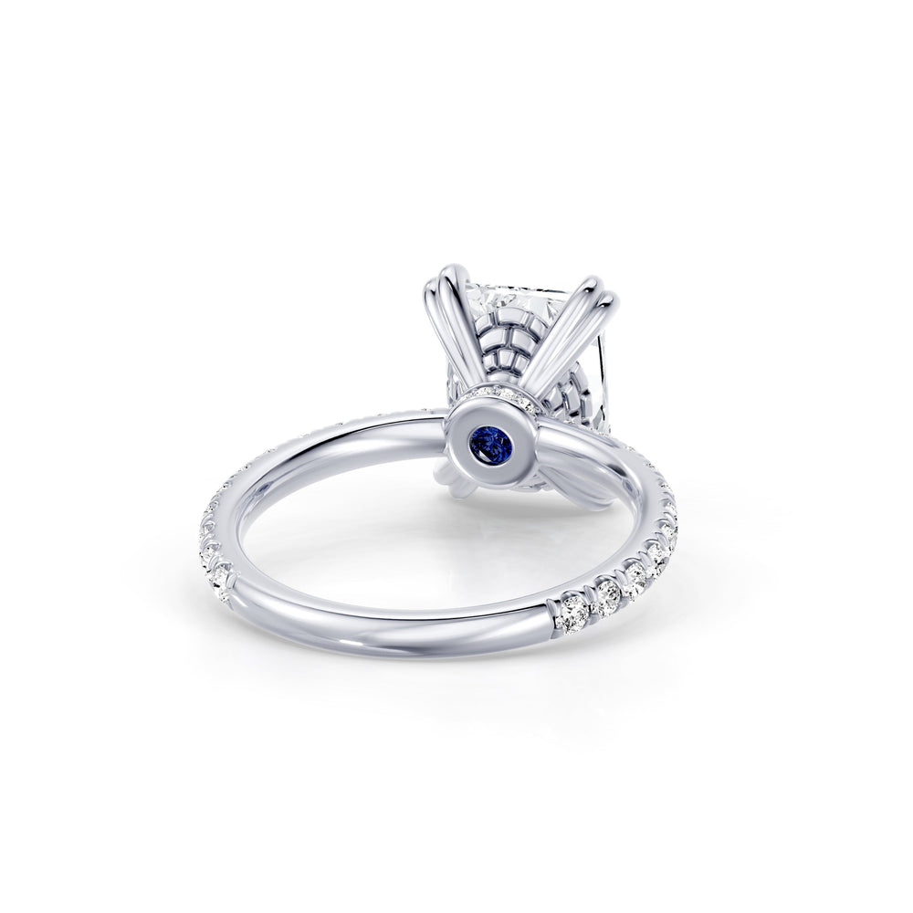 Soho Radiant Cut Solitaire Lab Diamond Engagement Ring image 3