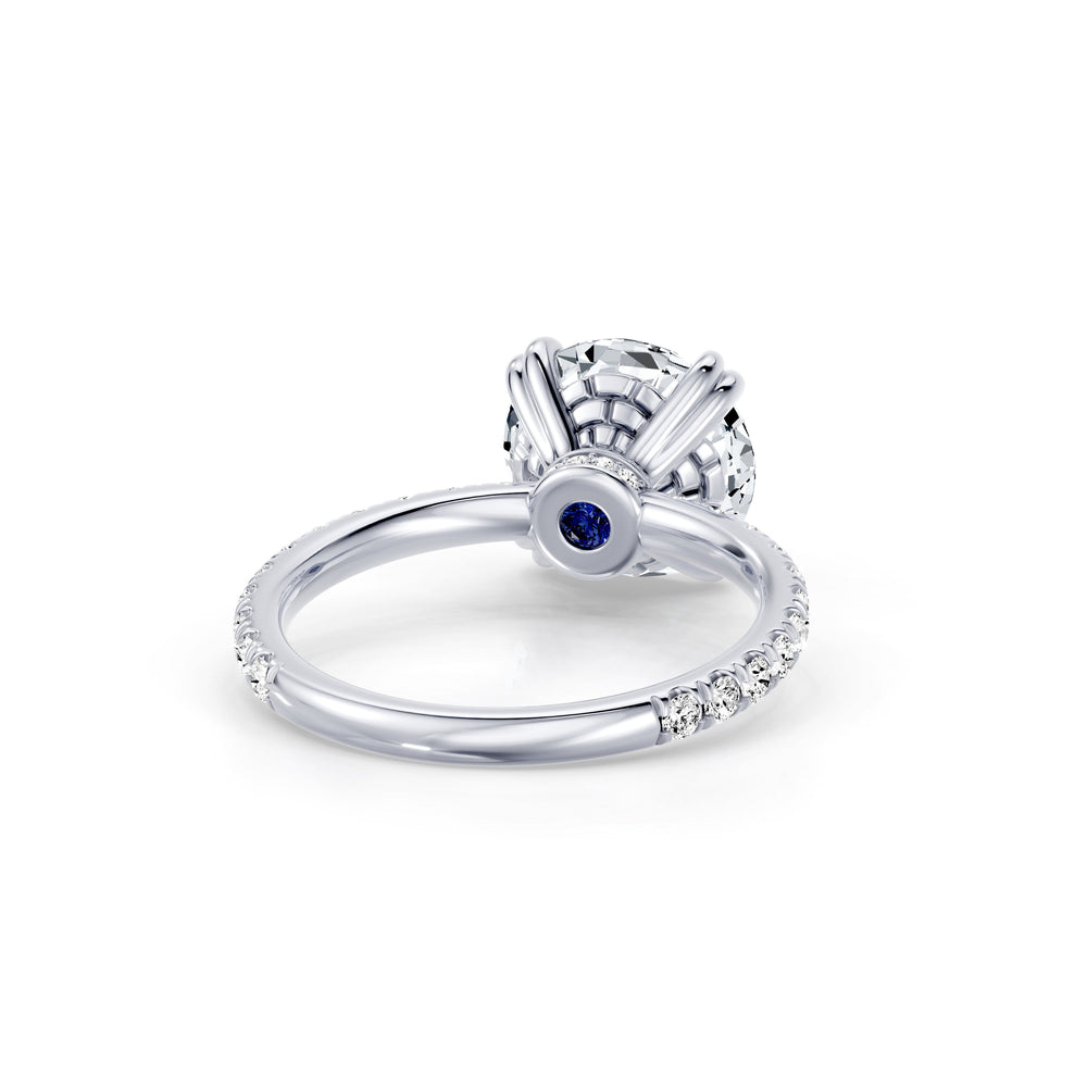 Soho Round Cut Solitaire Lab Diamond Engagement Ring image 3