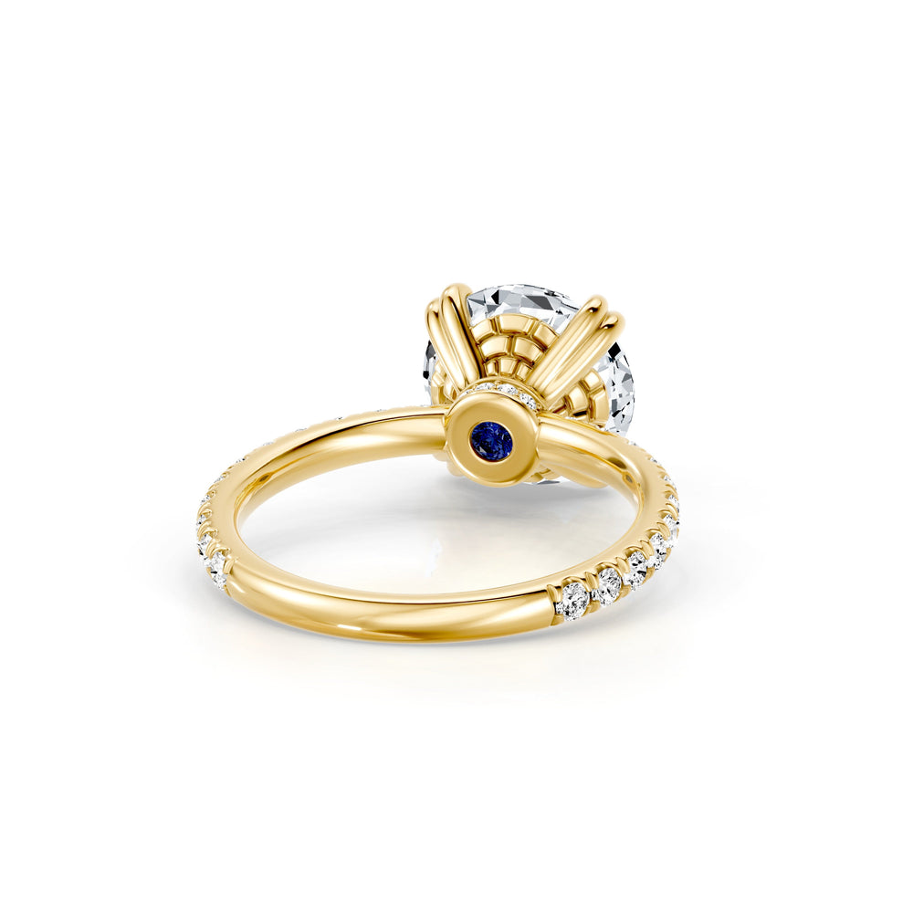 Soho Round Cut Solitaire Lab Diamond Engagement Ring image 3