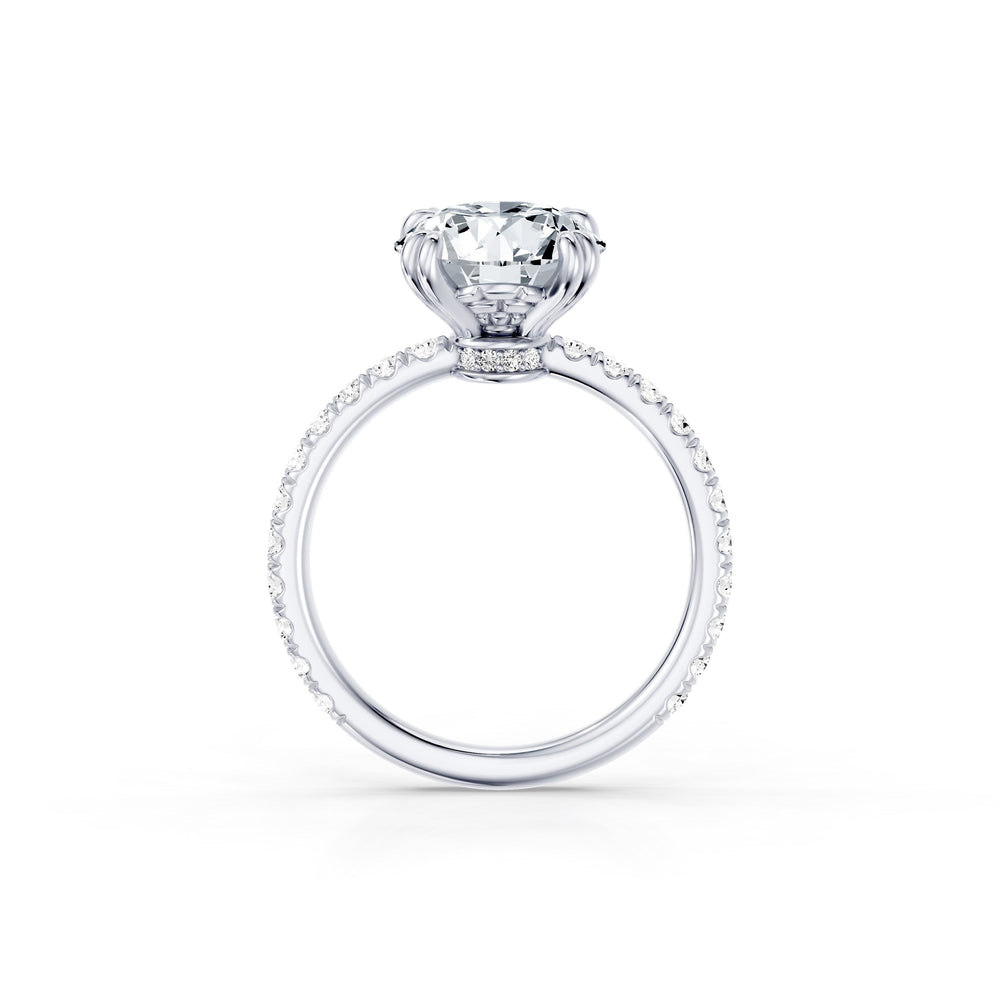 Soho Round Cut Solitaire Lab Diamond Engagement Ring image 4