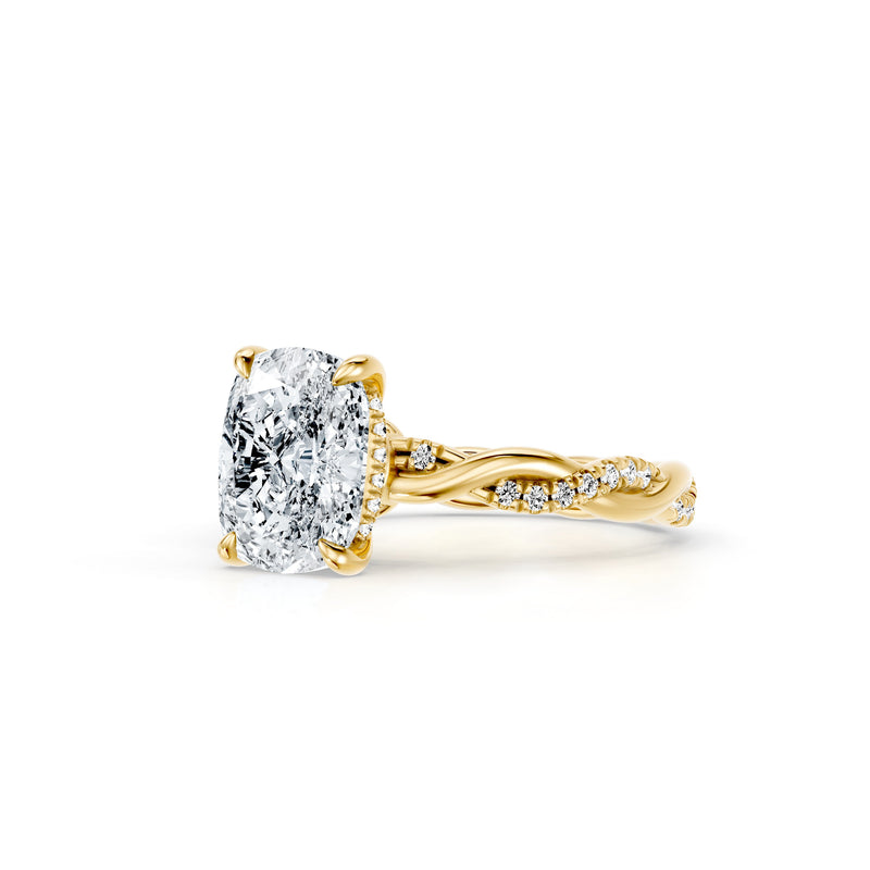 Ivy JD Heritage Solitaire Lab Diamond Engagement Ring image 107