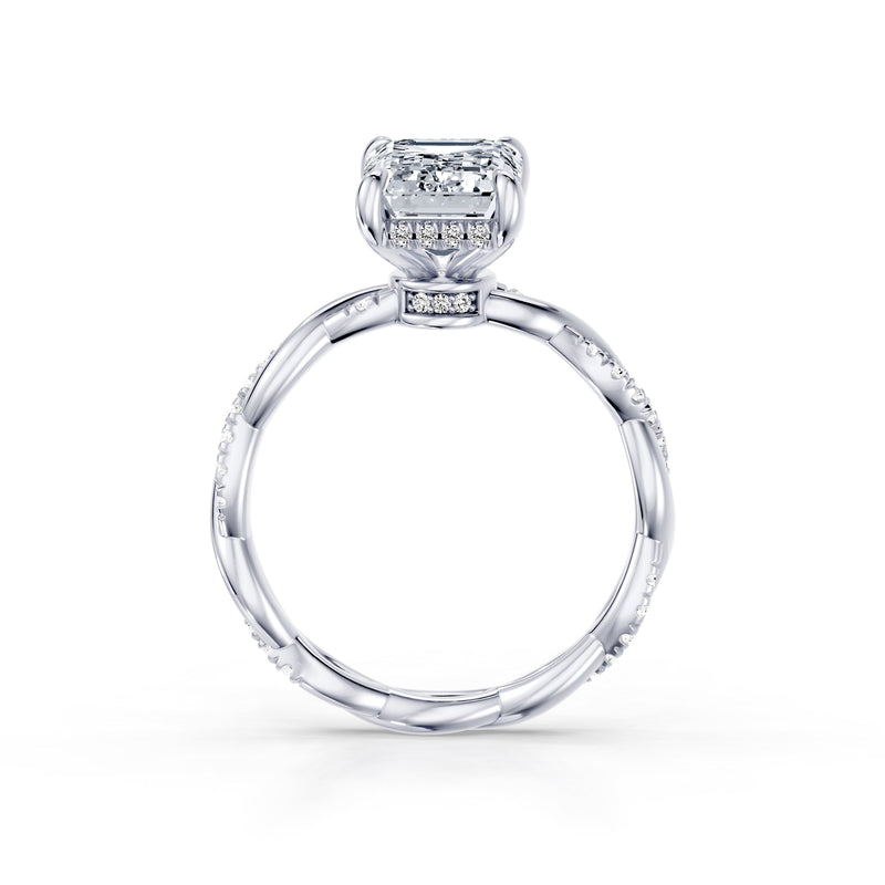 Ivy JD Heritage Solitaire Lab Diamond Engagement Ring image 44