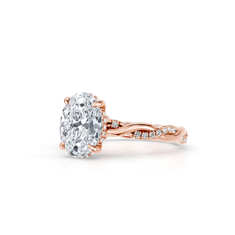 Ivy JD Heritage Solitaire Lab Diamond Engagement Ring image 32