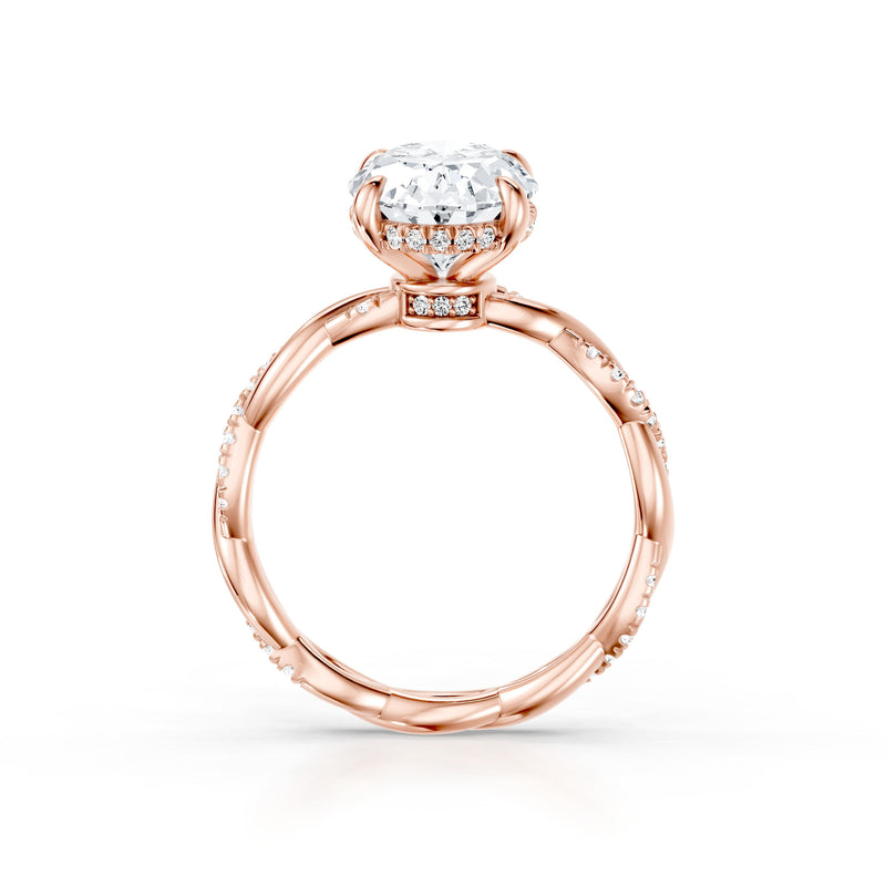 Ivy JD Heritage Solitaire Lab Diamond Engagement Ring image 34