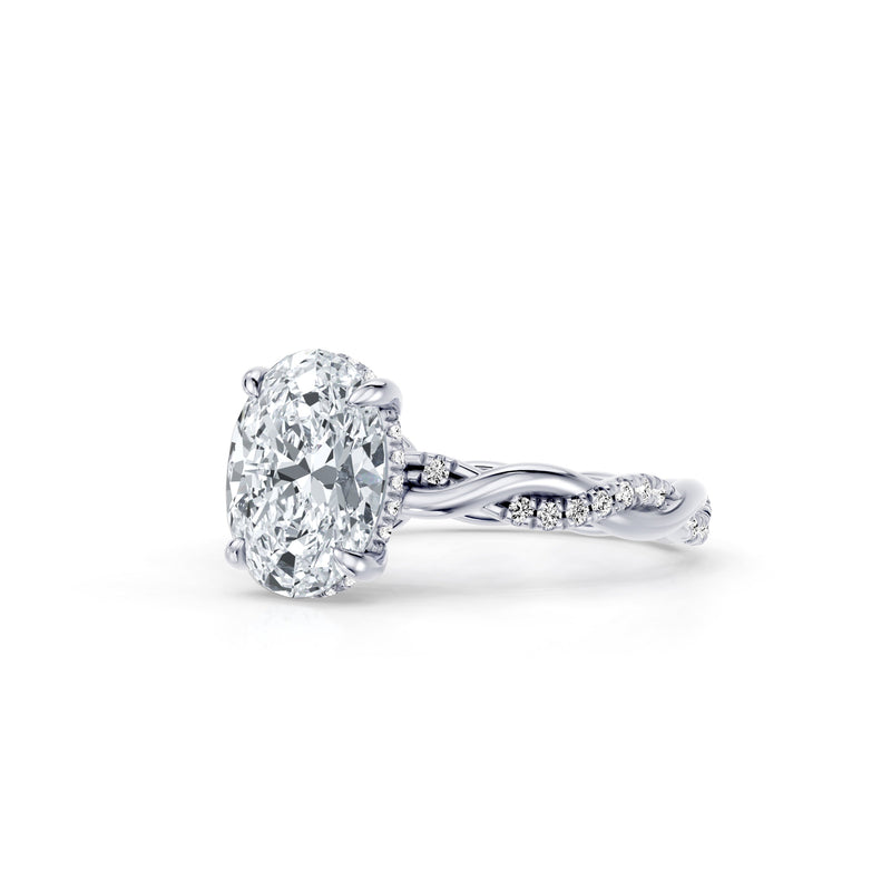 Ivy JD Heritage Solitaire Lab Diamond Engagement Ring image 22