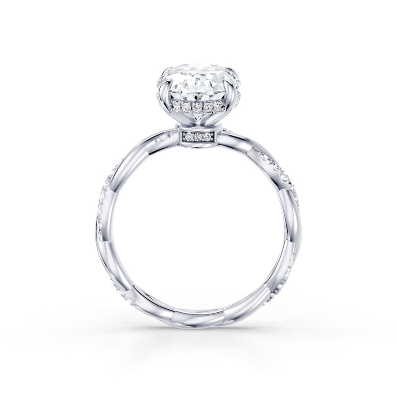 Ivy JD Heritage Solitaire Lab Diamond Engagement Ring image 24