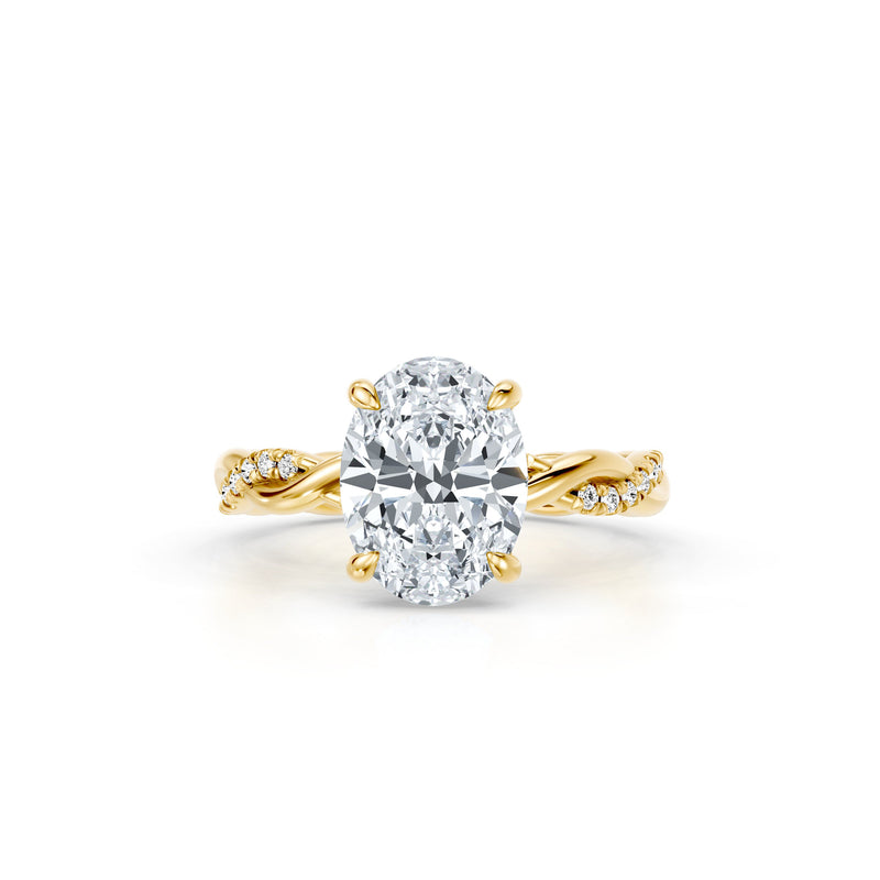 Ivy JD Heritage Solitaire Lab Diamond Engagement Ring image 26