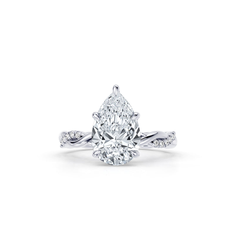 Ivy JD Heritage Solitaire Lab Diamond Engagement Ring image 61