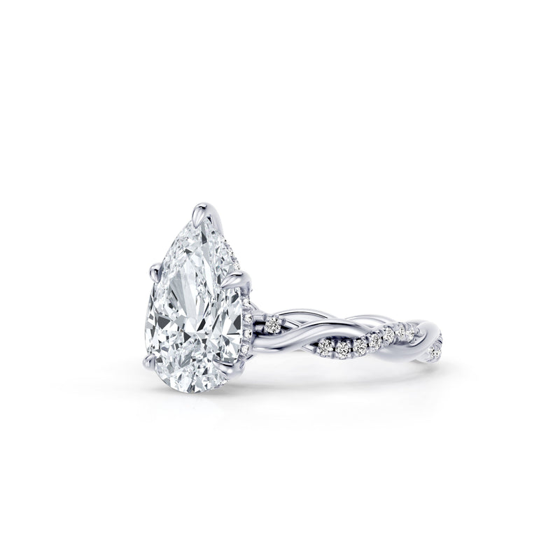 Ivy JD Heritage Solitaire Lab Diamond Engagement Ring image 62