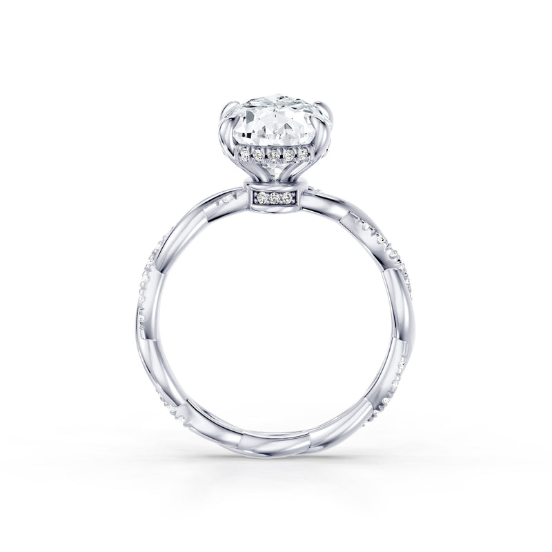 Ivy JD Heritage Solitaire Lab Diamond Engagement Ring image 64