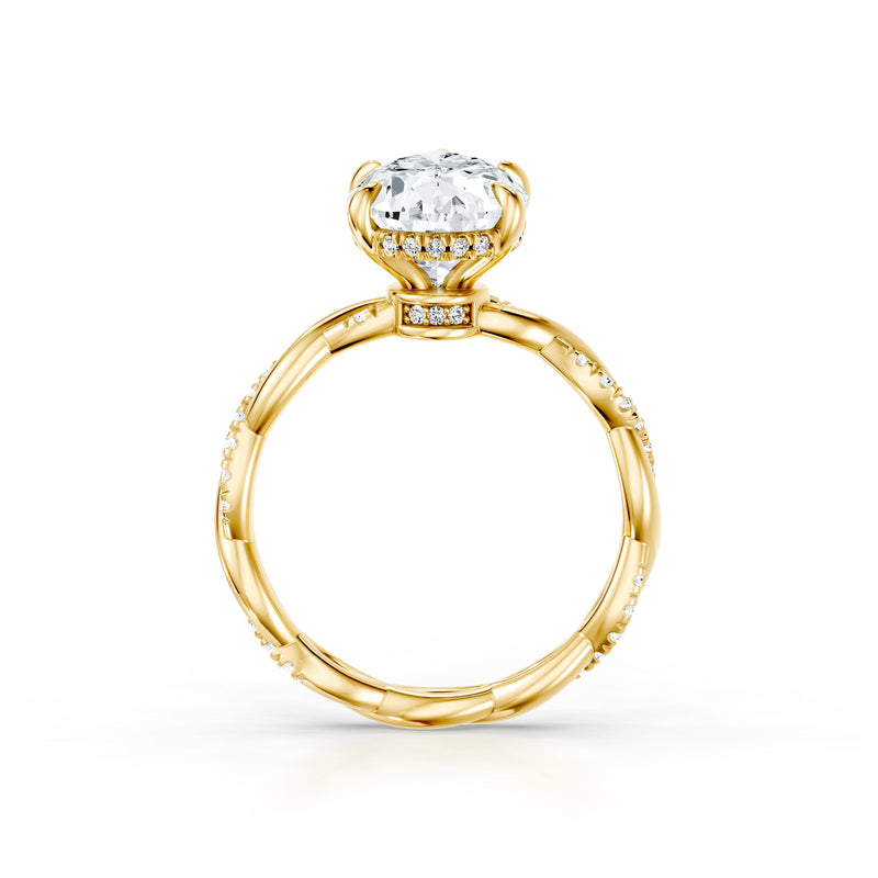 Ivy JD Heritage Solitaire Lab Diamond Engagement Ring image 69