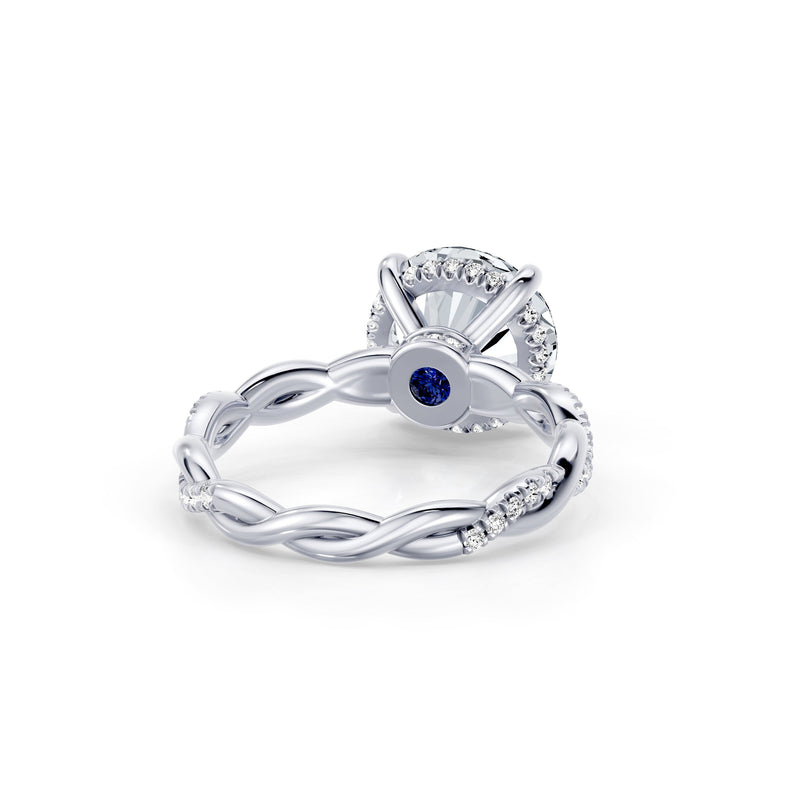 Ivy JD Heritage Solitaire Lab Diamond Engagement Ring image 3