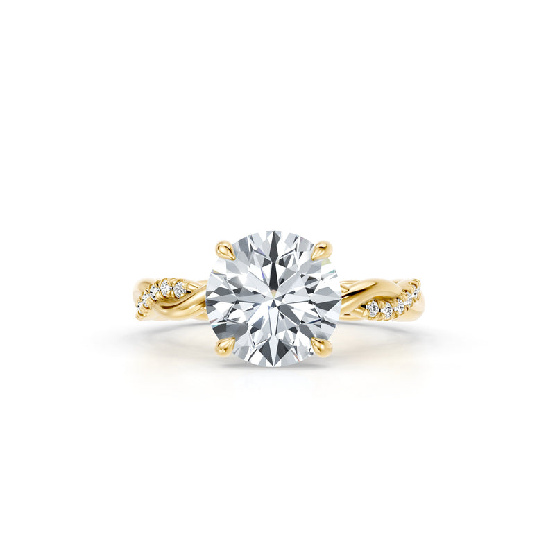 Ivy JD Heritage Solitaire Lab Diamond Engagement Ring image 6