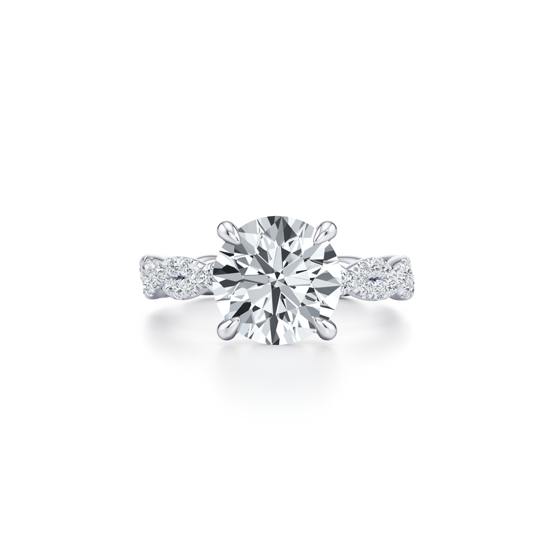 Ivy Heritage Solitaire Lab Diamond Engagement Ring image 1