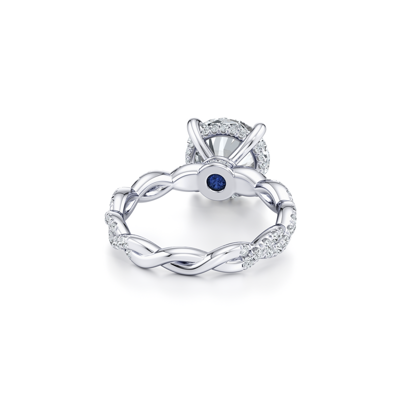 Ivy Heritage Solitaire Lab Diamond Engagement Ring image 3