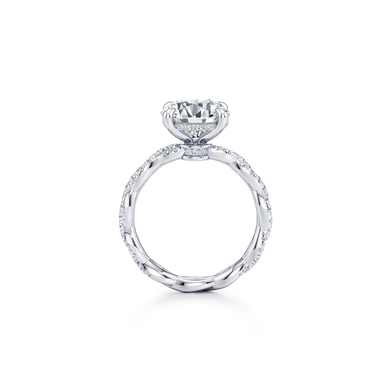 Ivy Heritage Solitaire Lab Diamond Engagement Ring image 4