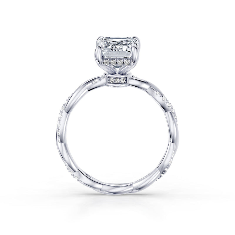 Ivy JD Heritage Solitaire Lab Diamond Engagement Ring image 124