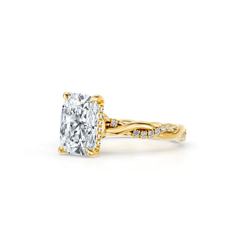 Ivy JD Heritage Solitaire Lab Diamond Engagement Ring image 127