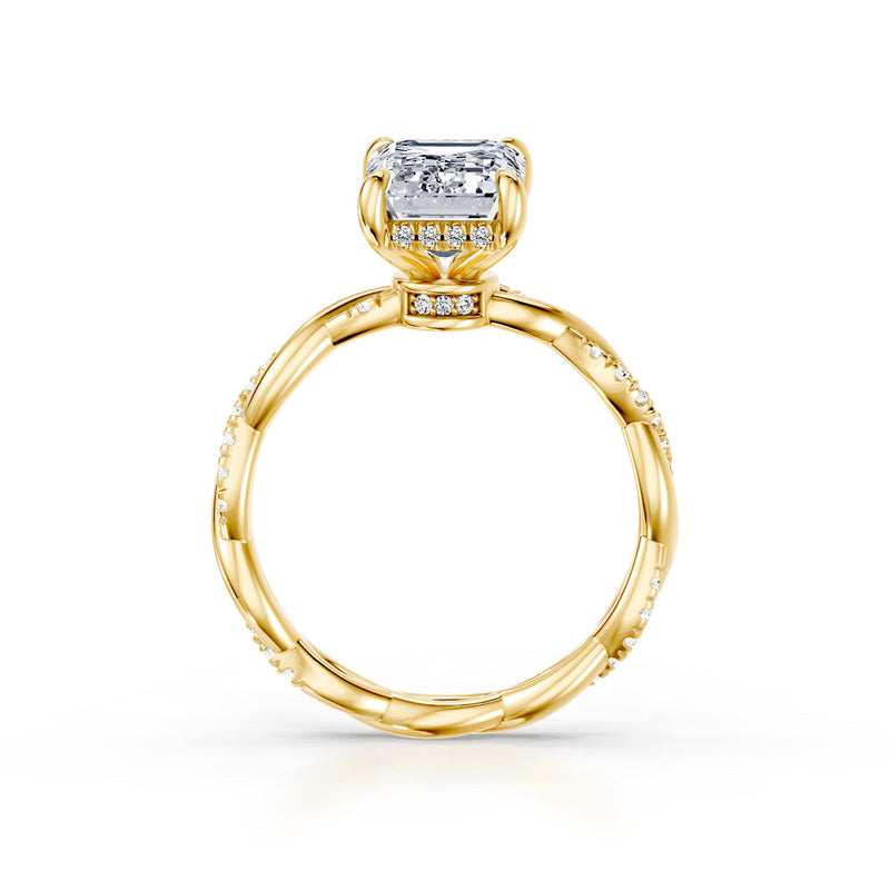 Ivy JD Heritage Solitaire Lab Diamond Engagement Ring image 129
